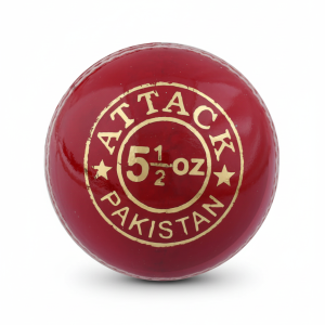 CA Attack 5 1/2 Oz Cricket Ball - Red