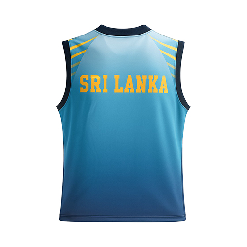 Sri Lanka Cricket Practice Tank Top Original Replica - Image 2